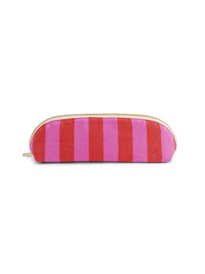 Gaston Stripes Orchid/Red