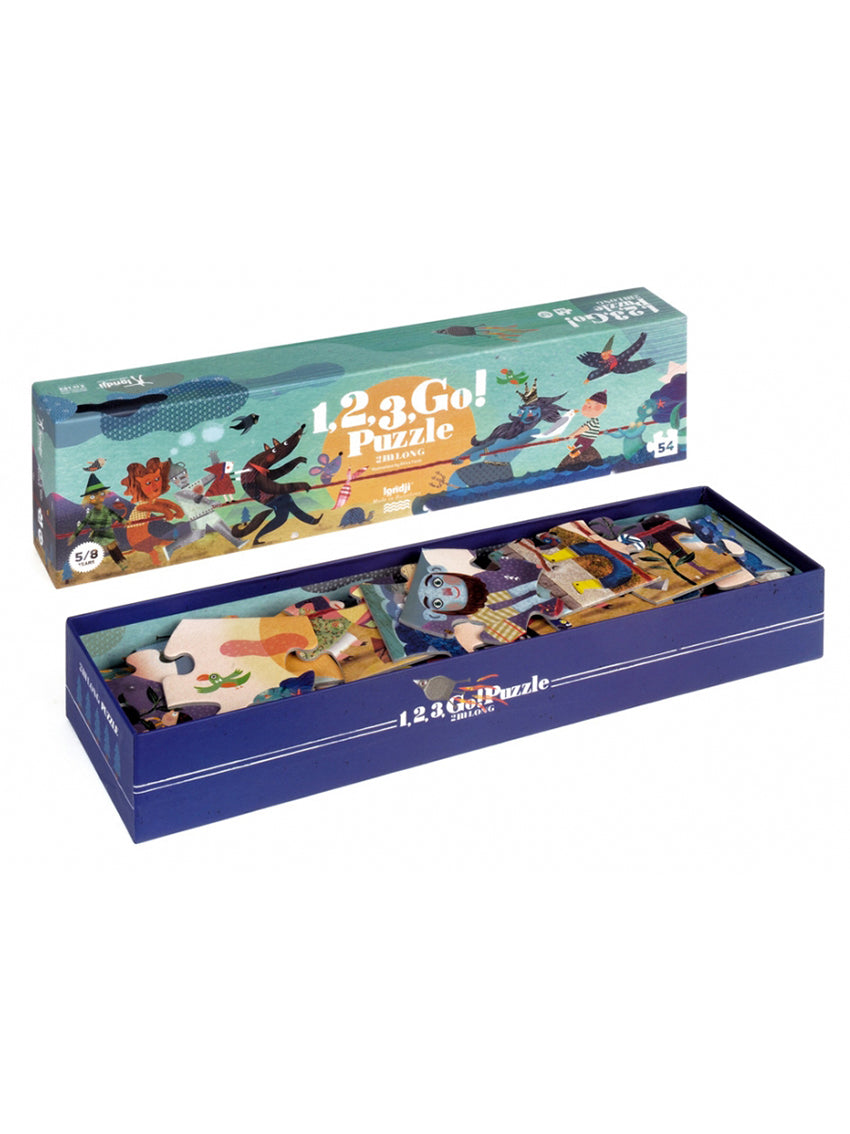 1, 2, 3, Go! Puzzle