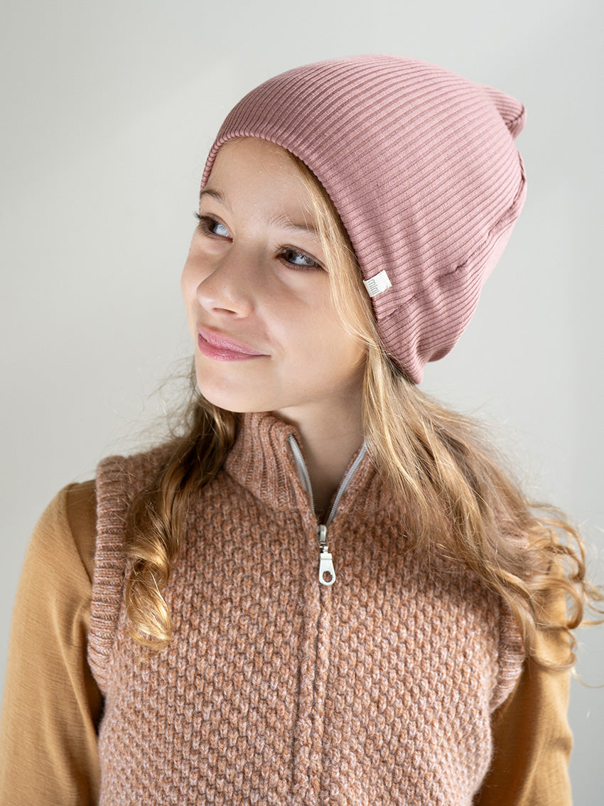 Bambi Beanie Antique Rose