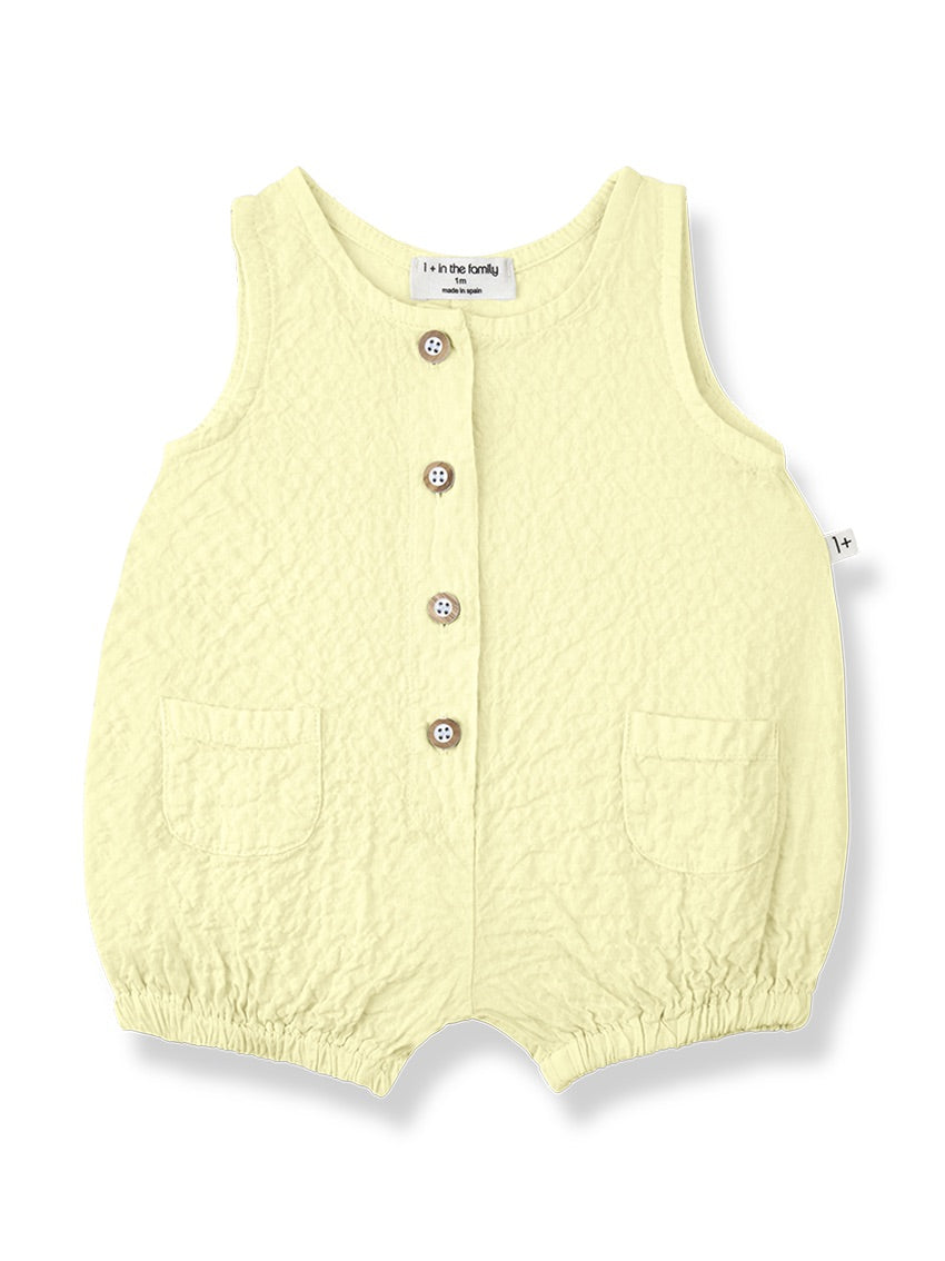 Etolia Romper Pastel Yellow