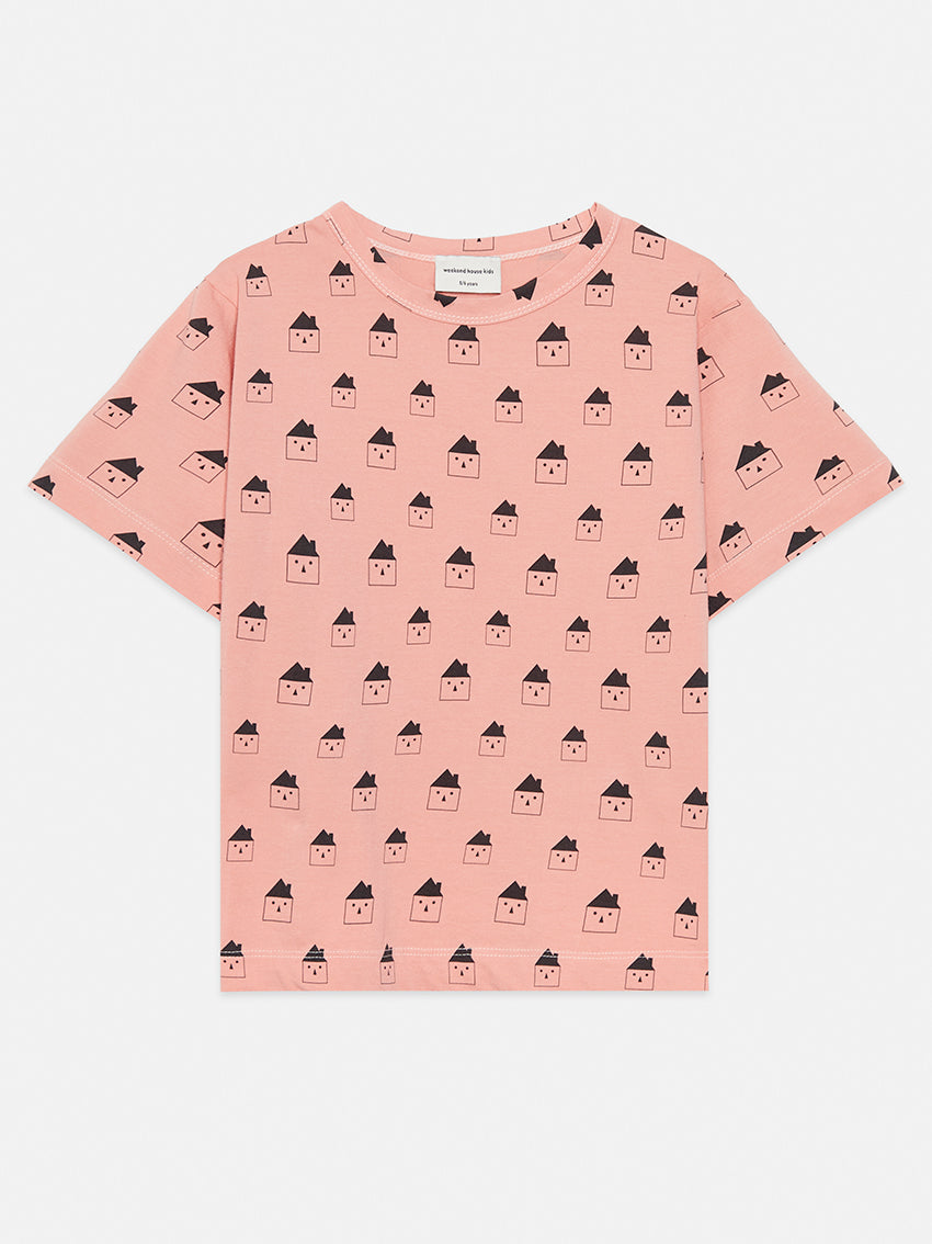 WHK Allover T-Shirt Soft Peach