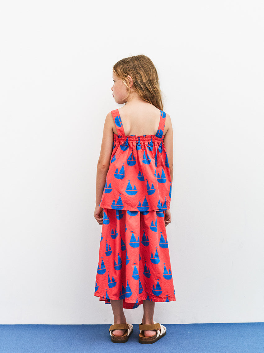 Boats Allover Top Fresa