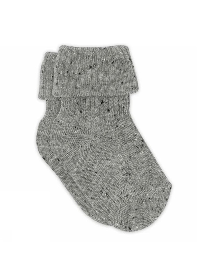Meili Baby Socks Grey Melange