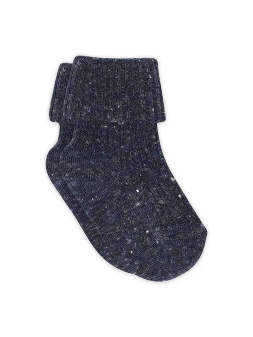 Meili Baby Socks Dark Denim Melange