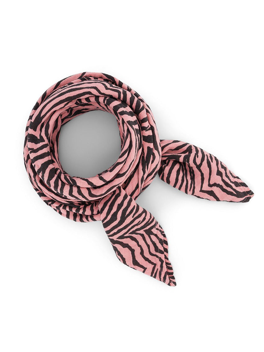 Bianca Zebra Strawberry Small Swaddle 70x70