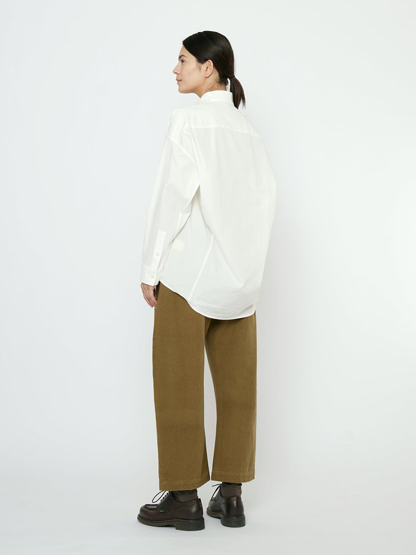 Cocoon Dress Shirt Off White