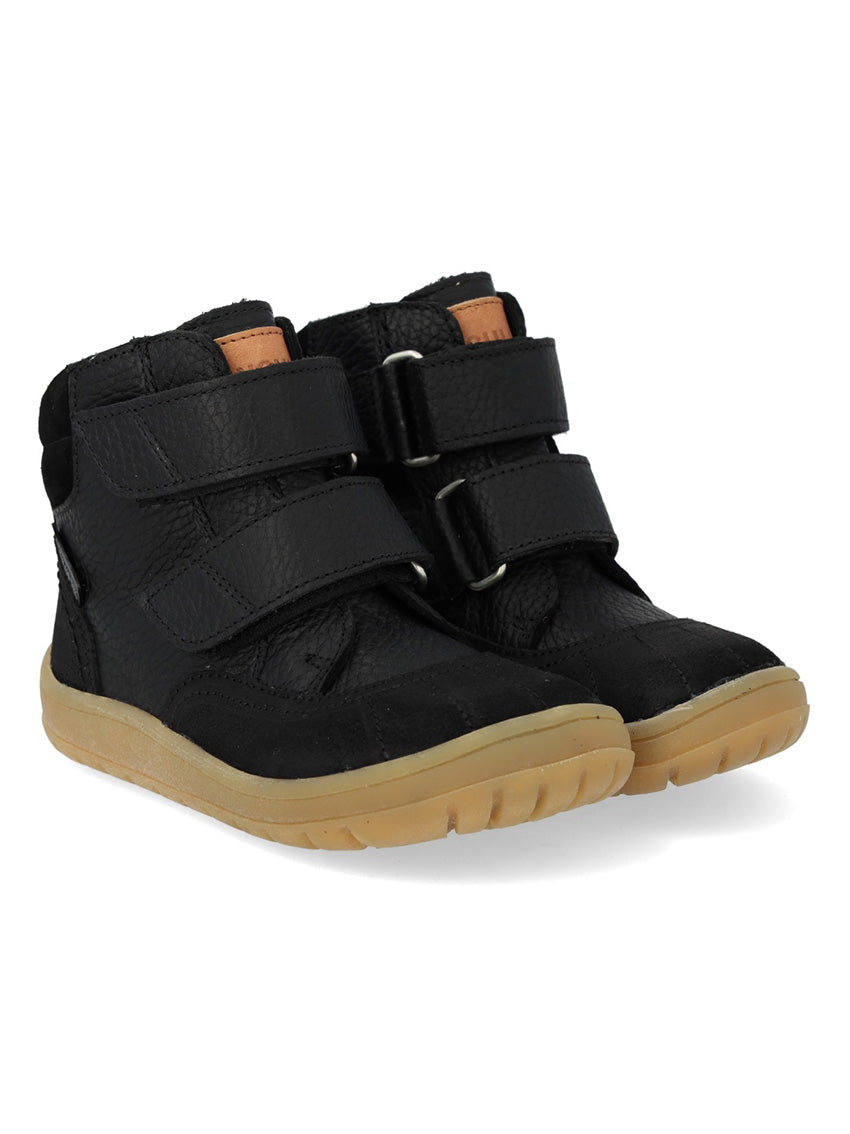 Tex Boot with Velcro/Wool Lining Black