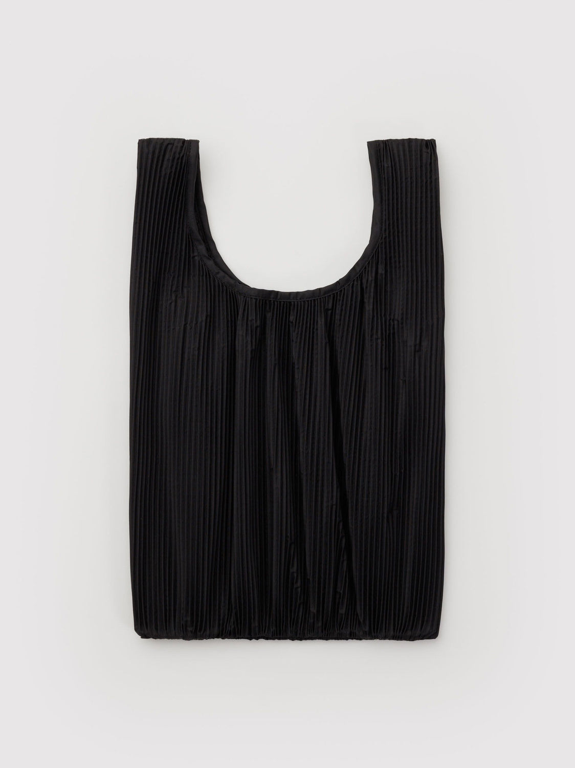 Pleated Baggu Black