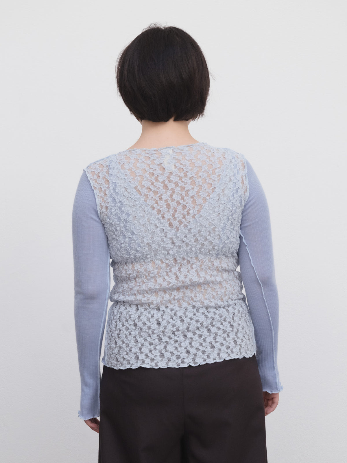 Kenru Long Sleeve Tee Dona Pinto Blue