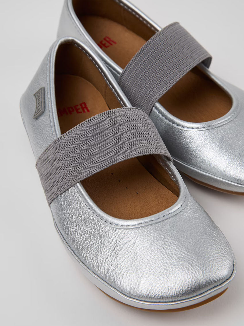 Right Ballerinas Silver