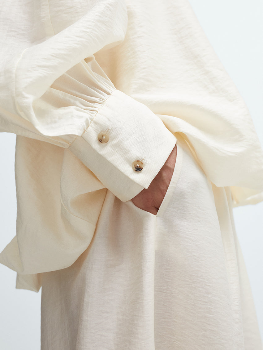 Balloon Shirt Marfil