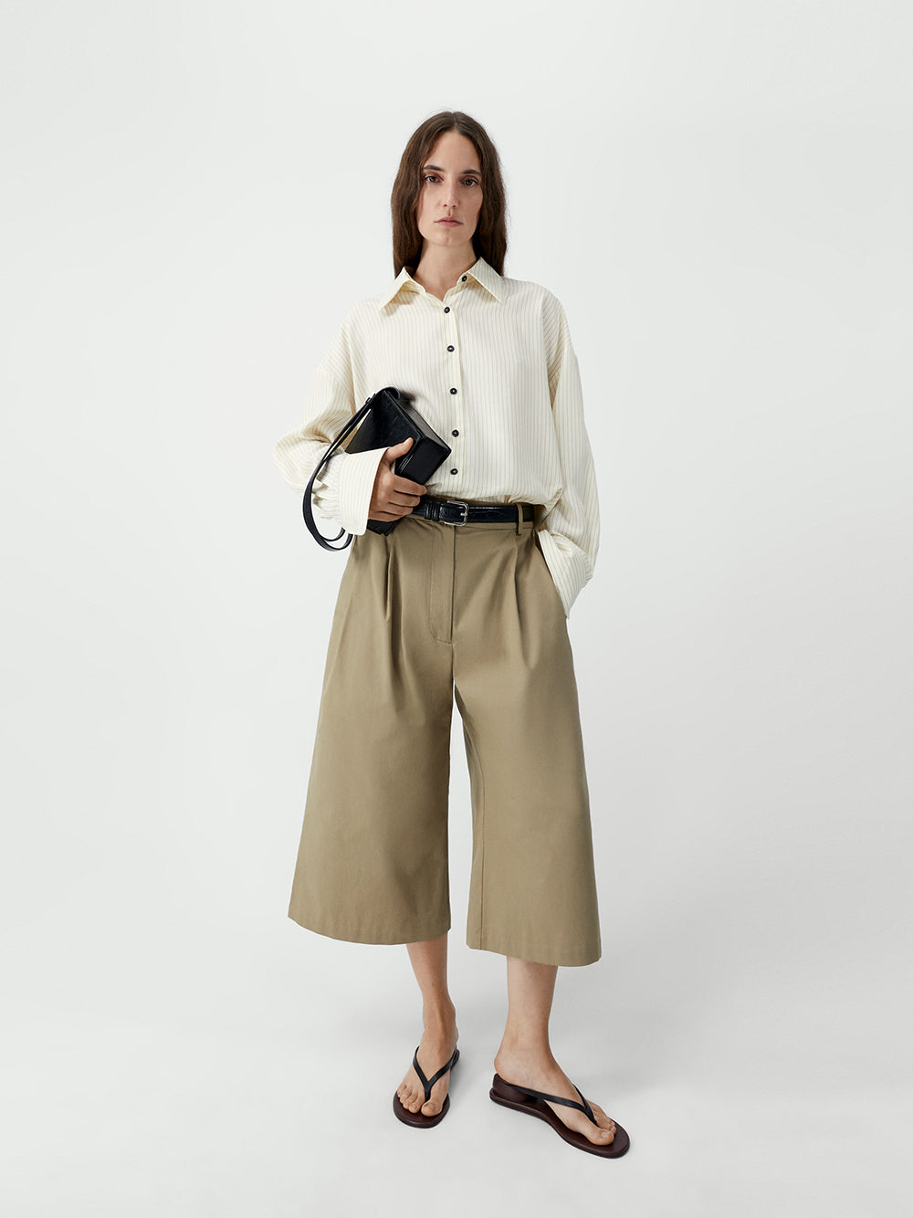 Cotton Capri Pants