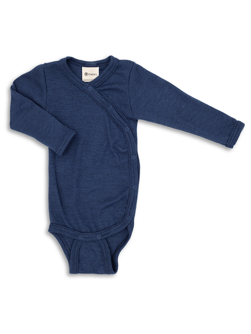 Wool/Silk Wrap Body Marine