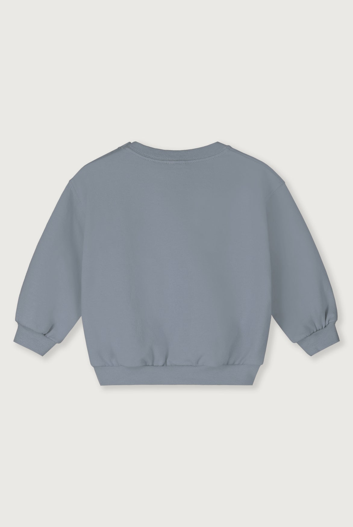 Baby Dropped Shoulder Sweater Stone Grey