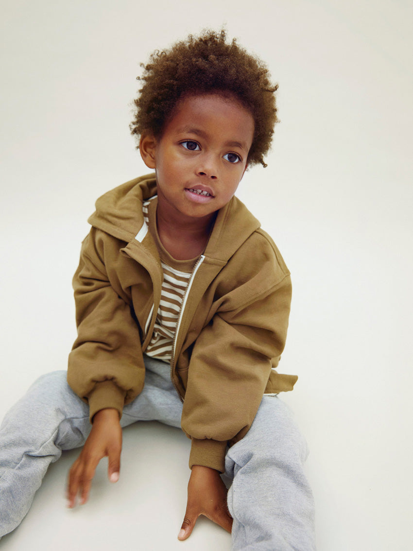 Hooded Cardigan Woody