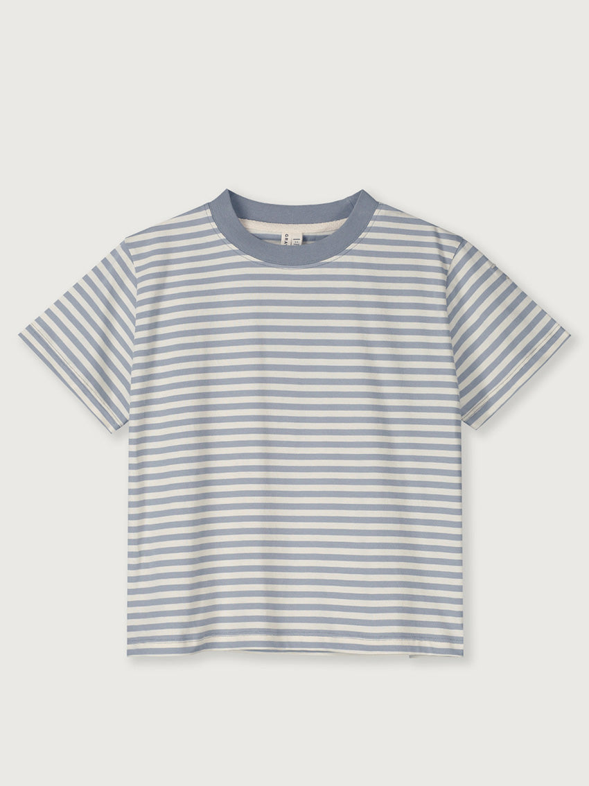 Oversized Tee Stone Grey/Cream