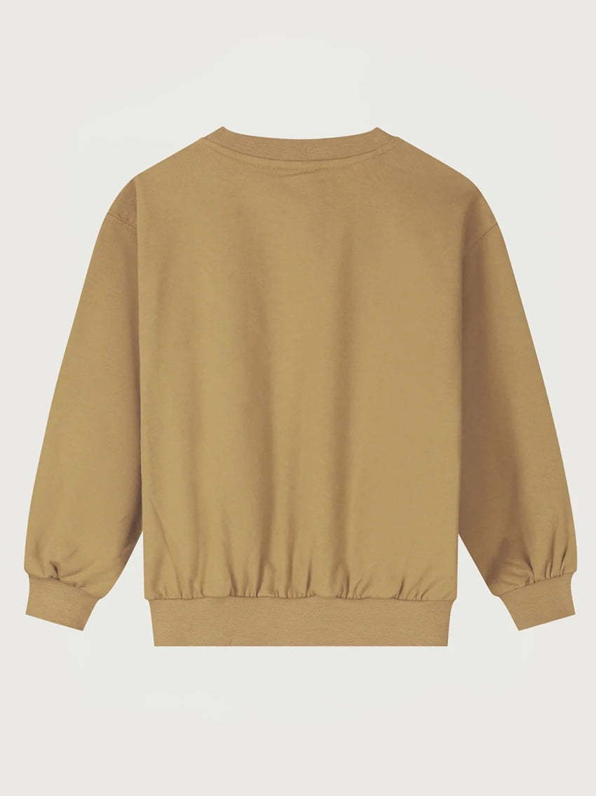 Dropped Shoulder Sweater Cookie