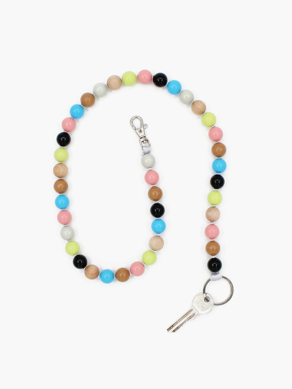 Big Pearl Keychain Long Springmix