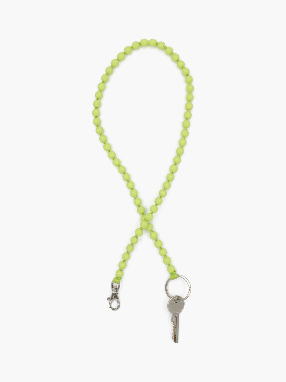 Pearl Keychain Long Lime