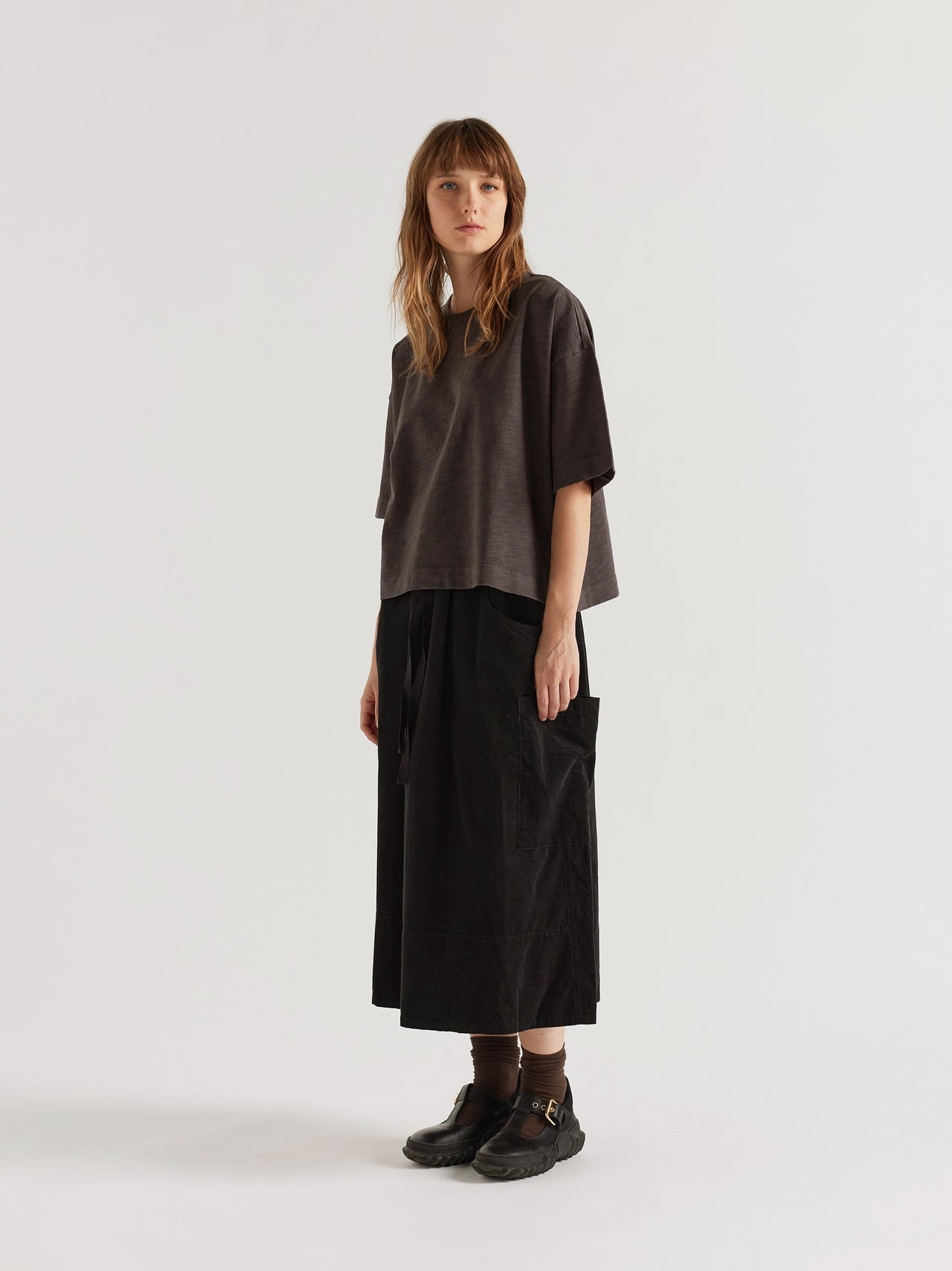Overdyed Obelisk Tee Licorice