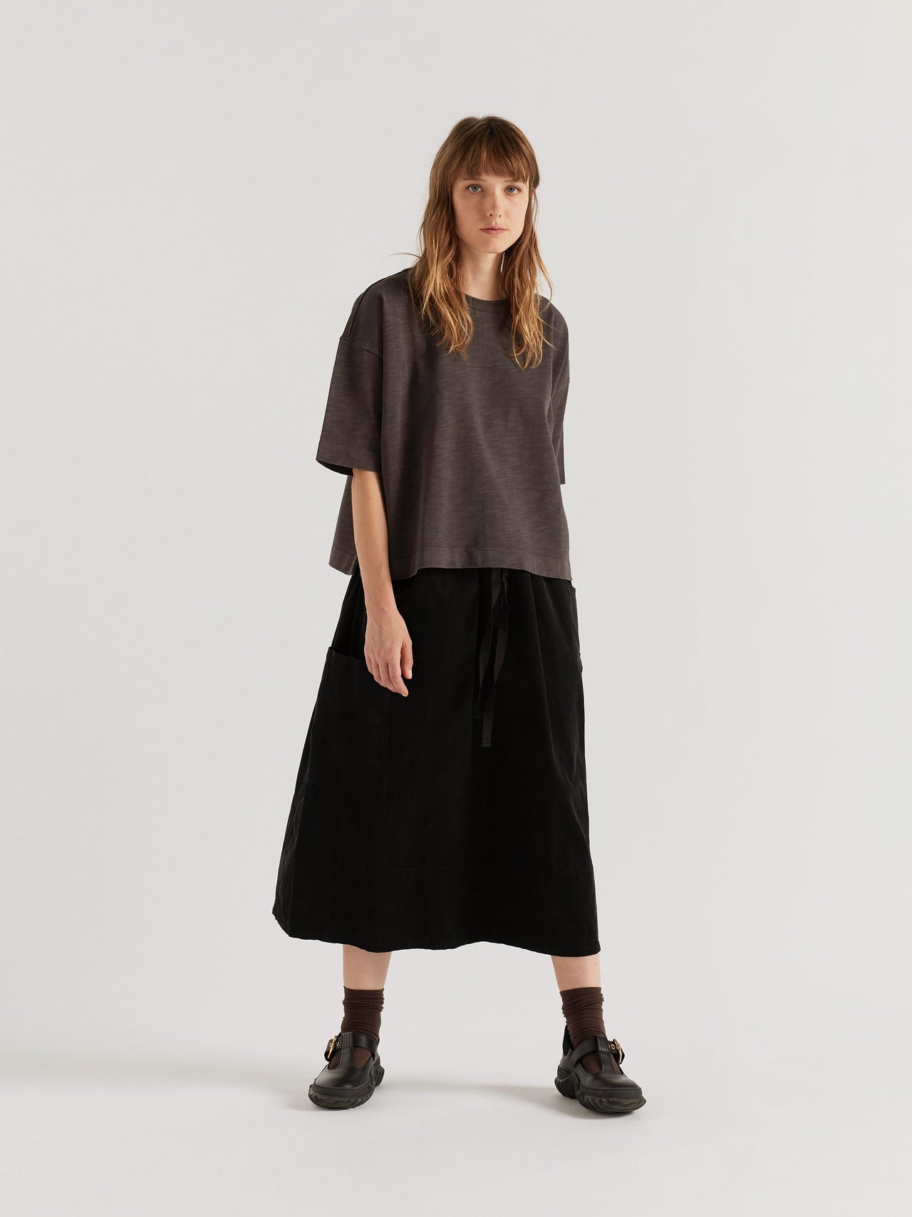 Overdyed Obelisk Tee Licorice