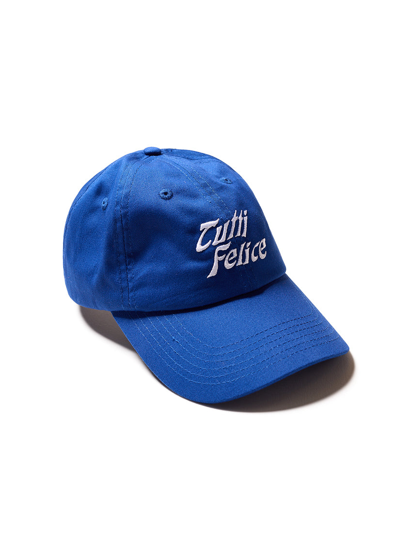Tutti Felice Embroidered Cap Cobalt Blue
