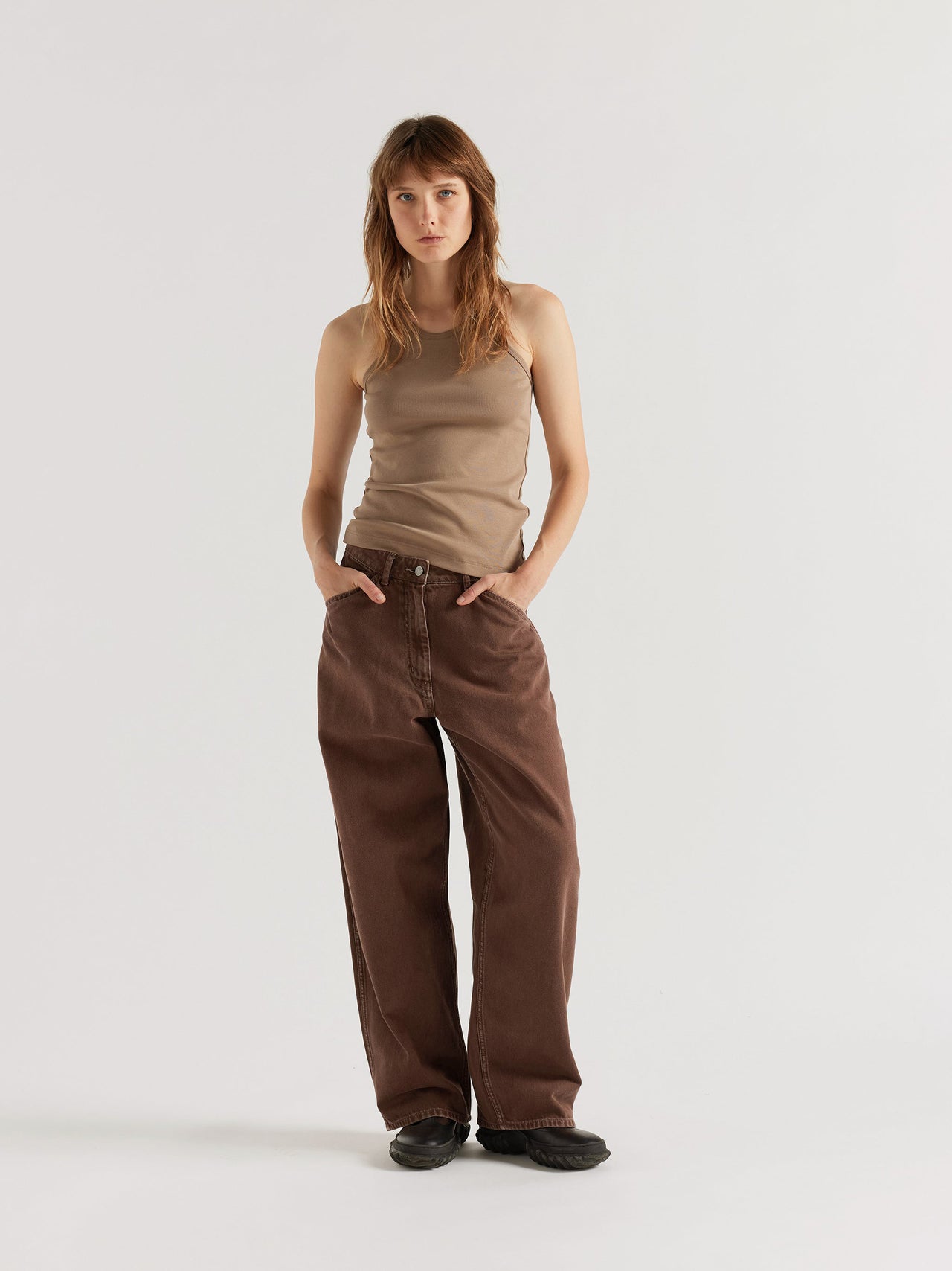 Unbound Jean Brown Fade