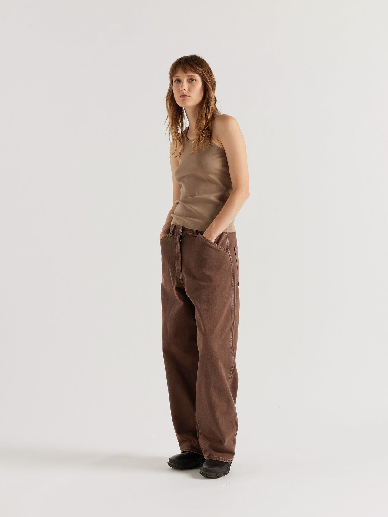 Unbound Jean Brown Fade