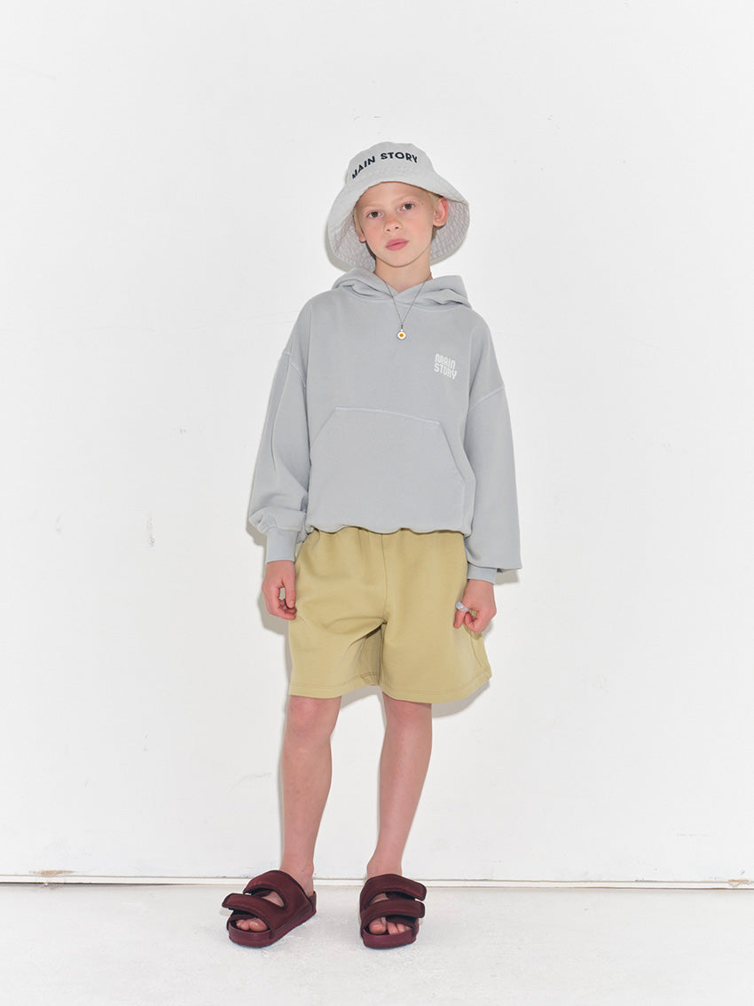 Hooded Sweatshirt Storm Gray