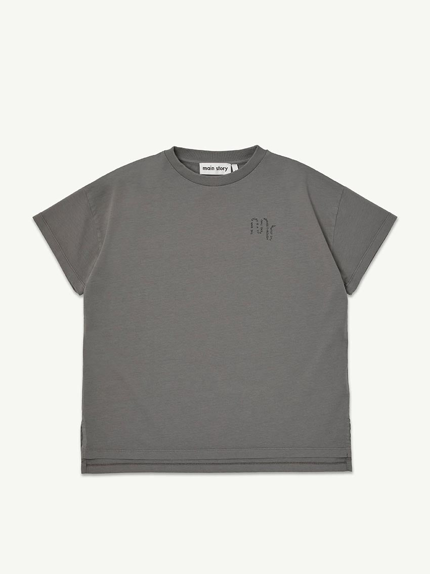 Oversized Tee Plum Kitten