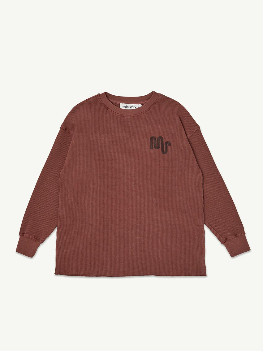 Waffle Tee Chocolate