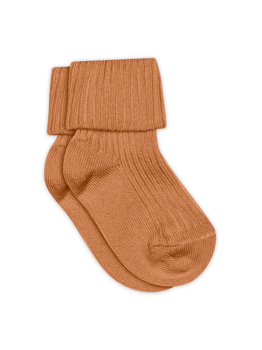 Cotton Rib Socks Apple Cinnamon