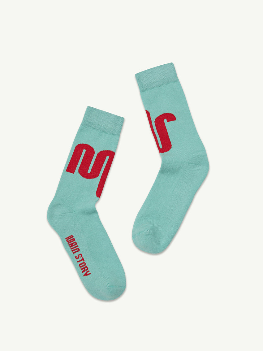 Socks Ocean Knit