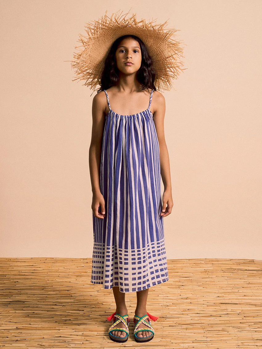 Bali Striped Dress Blue/White