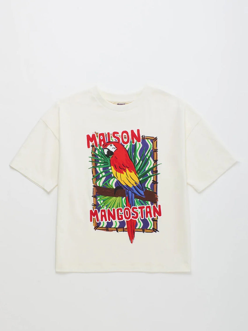 Loros T-Shirt Cloudy White
