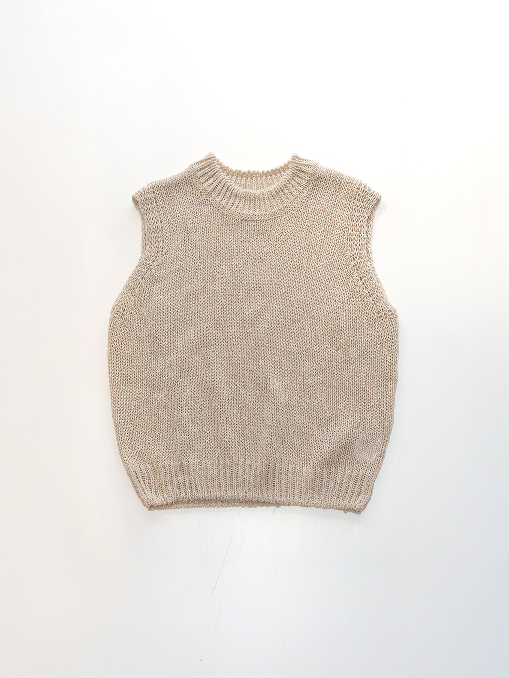 Lulia Cotton Linen Top Oat