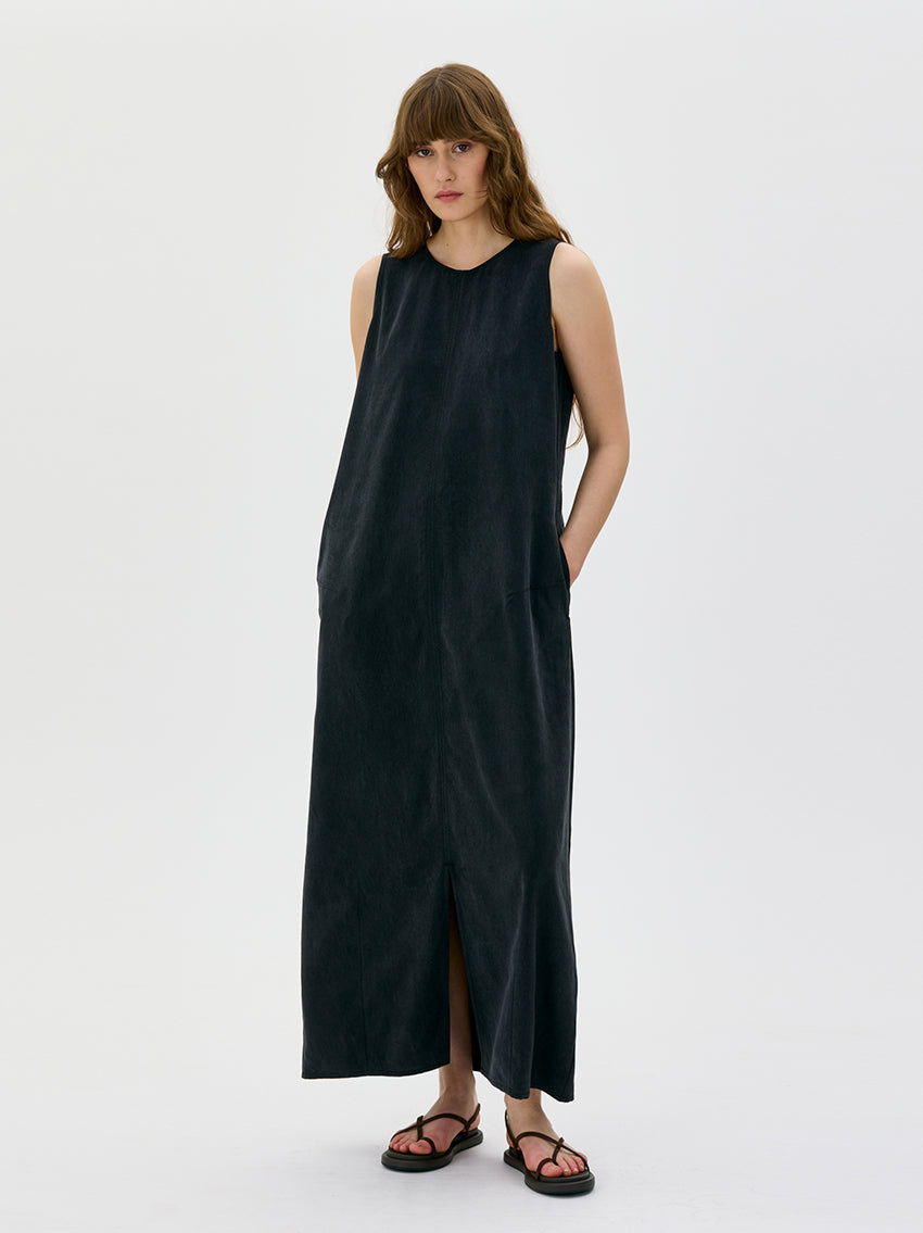 Volta Light Tencel Dress Black
