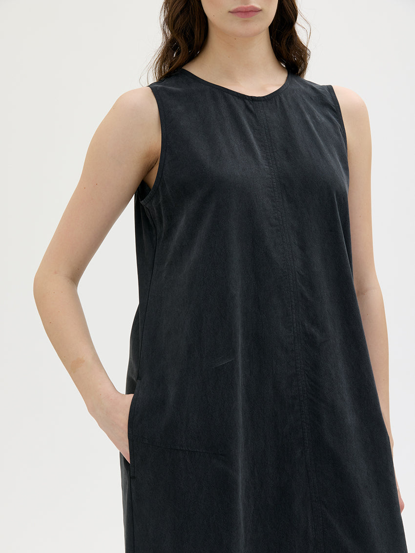 Volta Light Tencel Dress Black