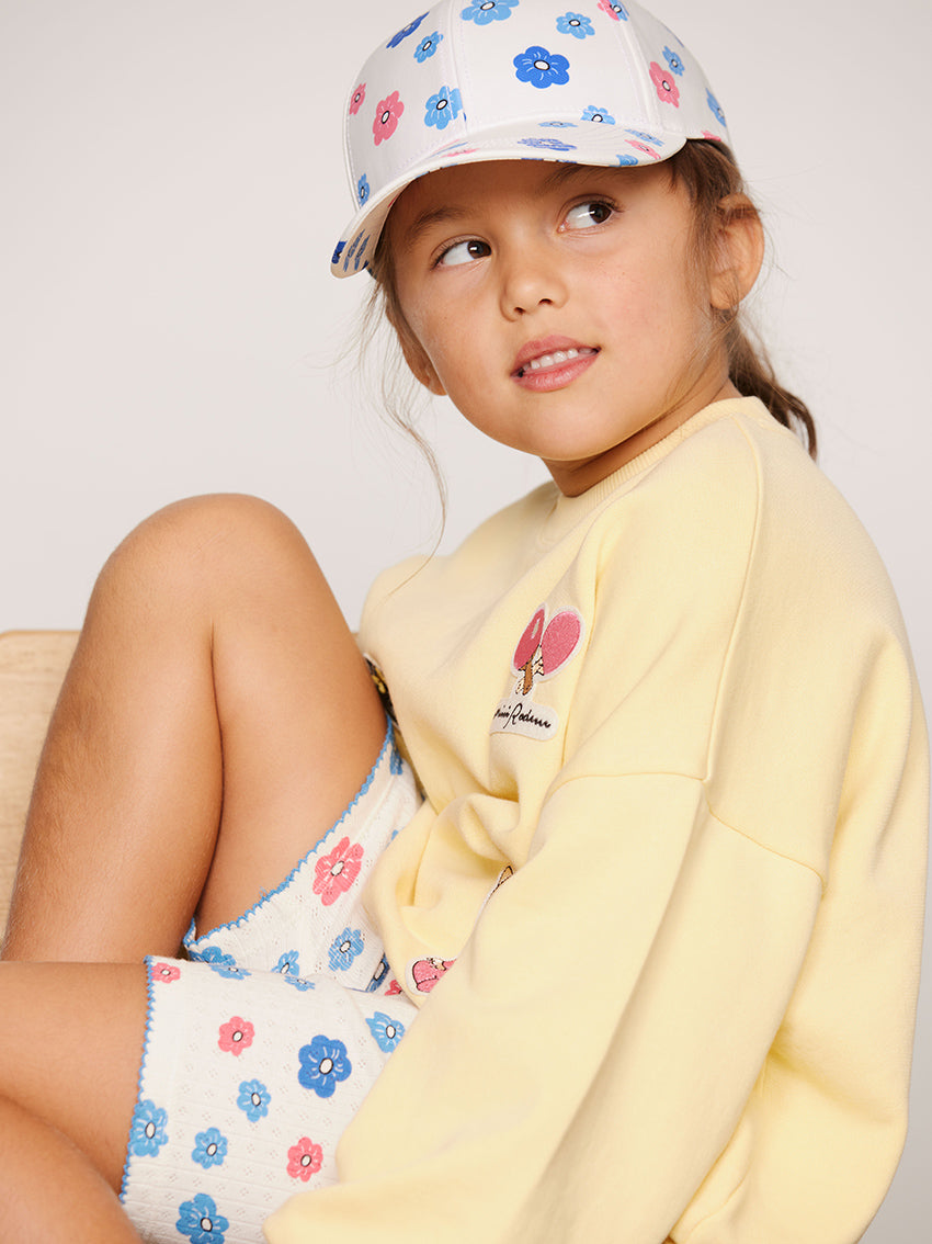 Flowers AOP Cap Multi