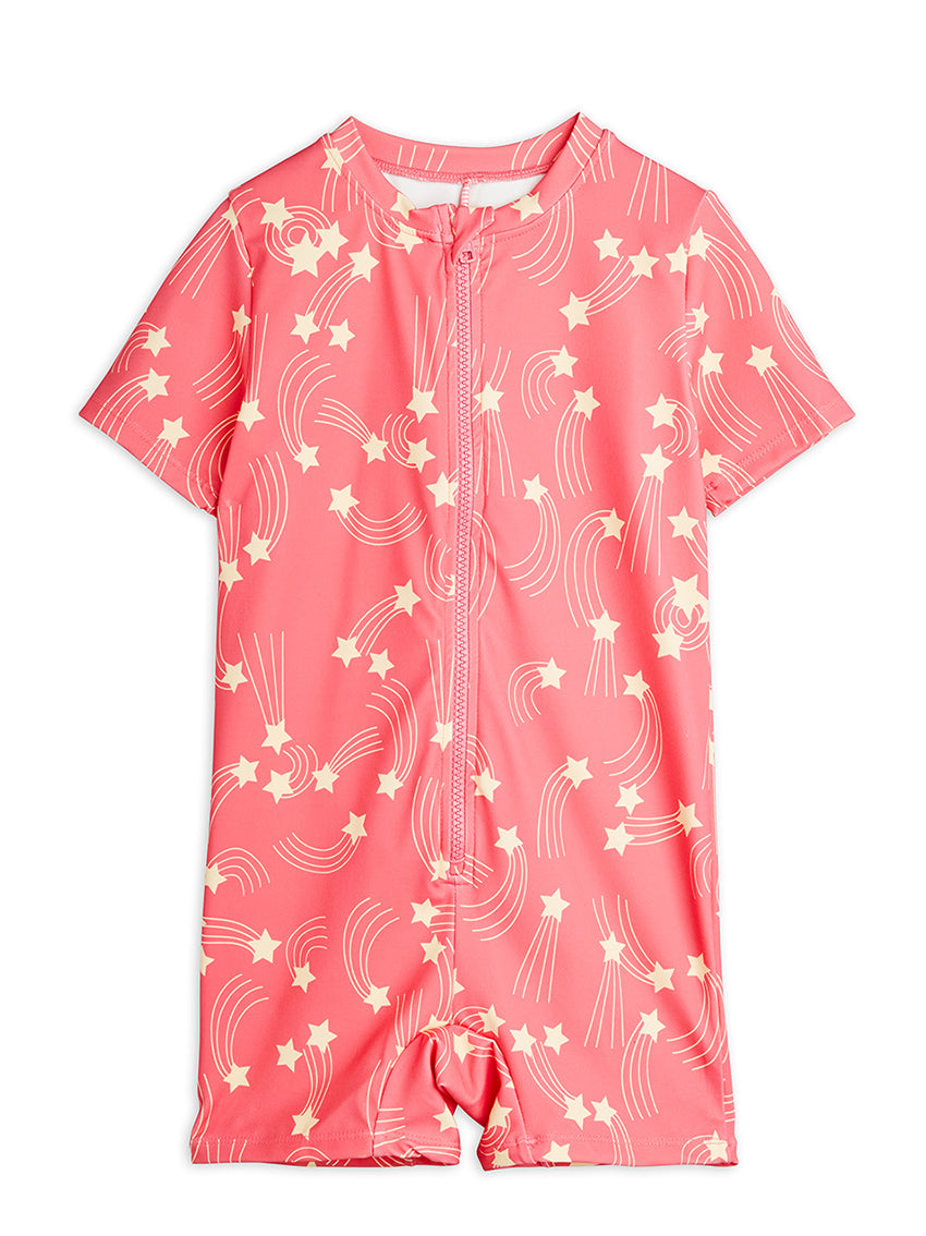 Starfall AOP SS Uv Suit Pink