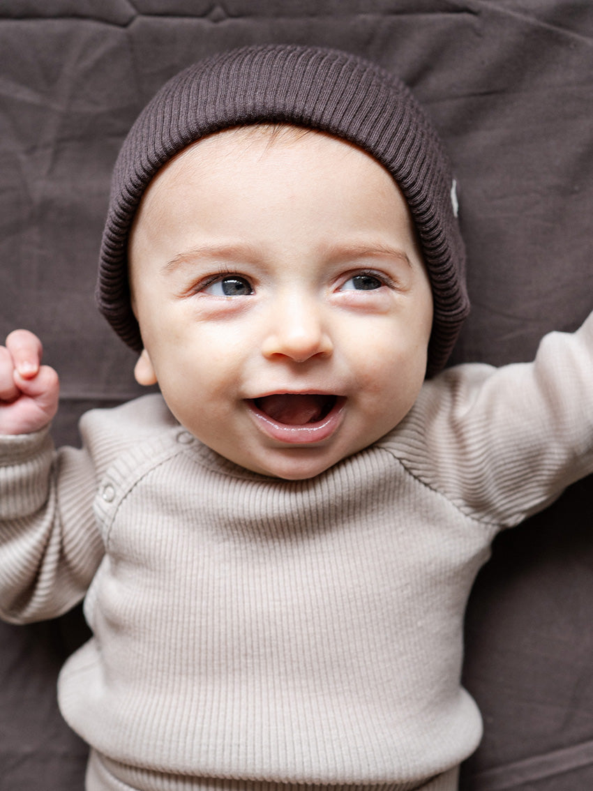 Andersen Wool Beanie Dark Chocolate