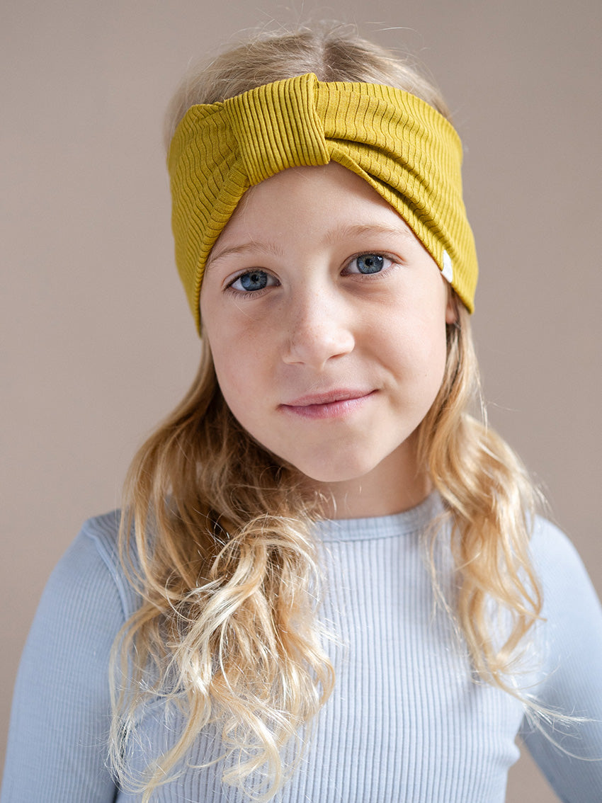 Bi Hairband Golden Olive
