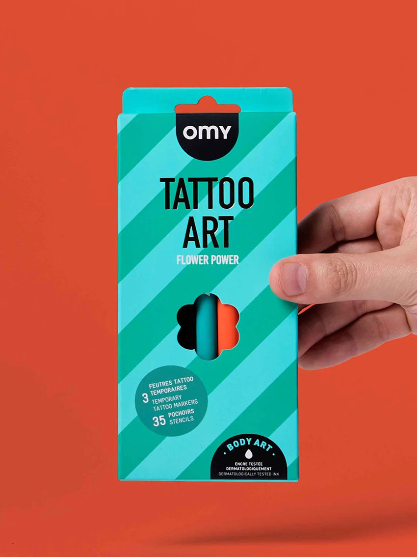 Tattoo Art Flower Power