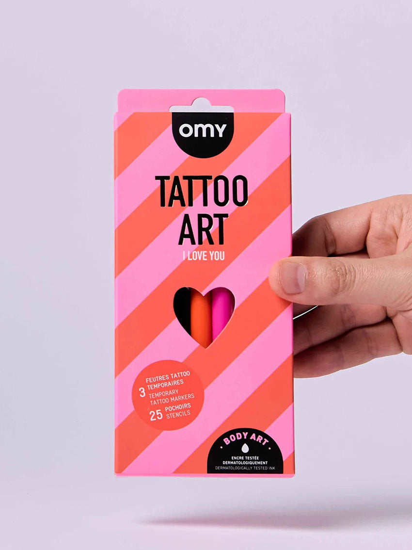 Tattoo Art I Love You