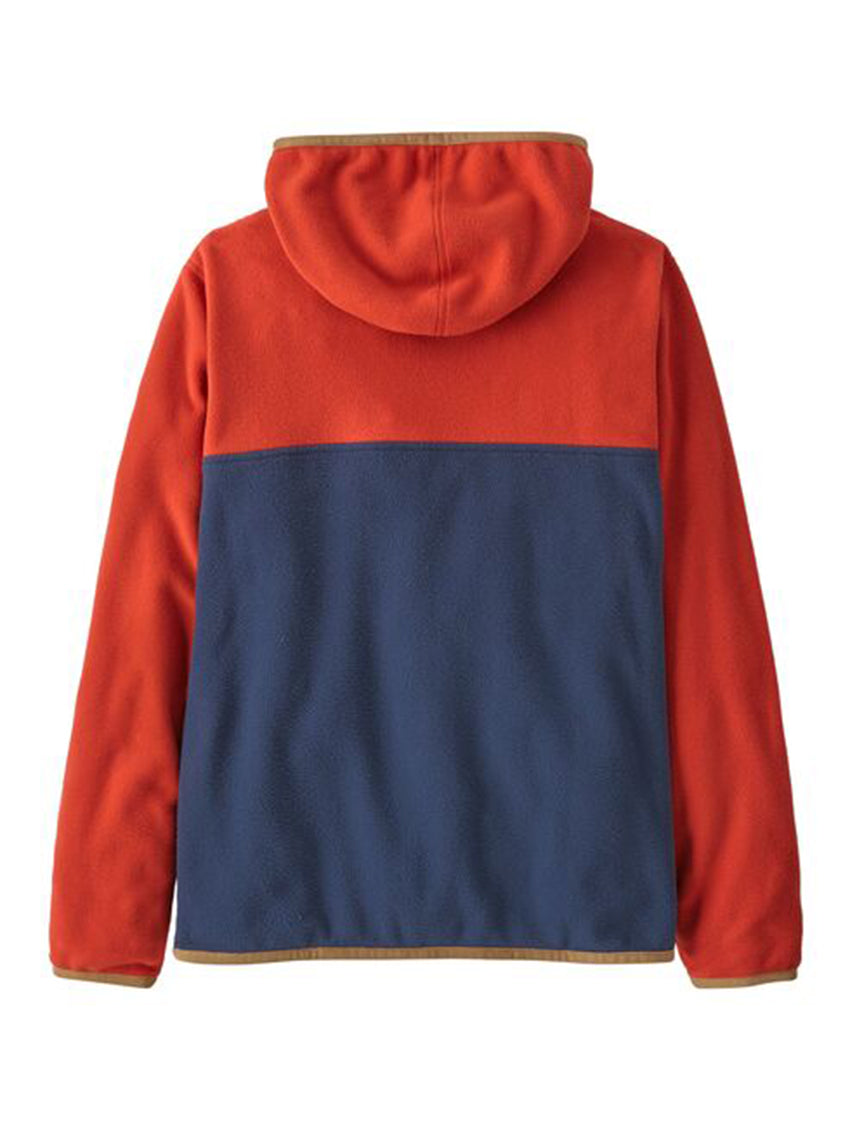 Kids Micro D Snap-T Jacket New Navy/Madder Red
