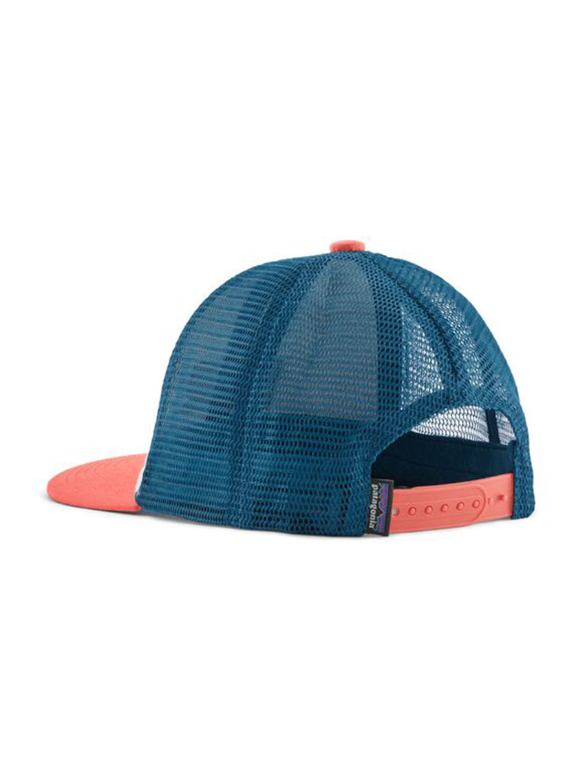 Kids Trucker Hat Fitz Roy Bear Birch White