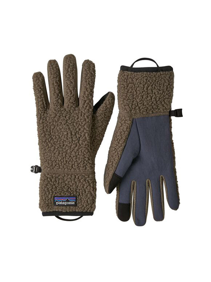 Retro Pile Gloves Marlow Brown