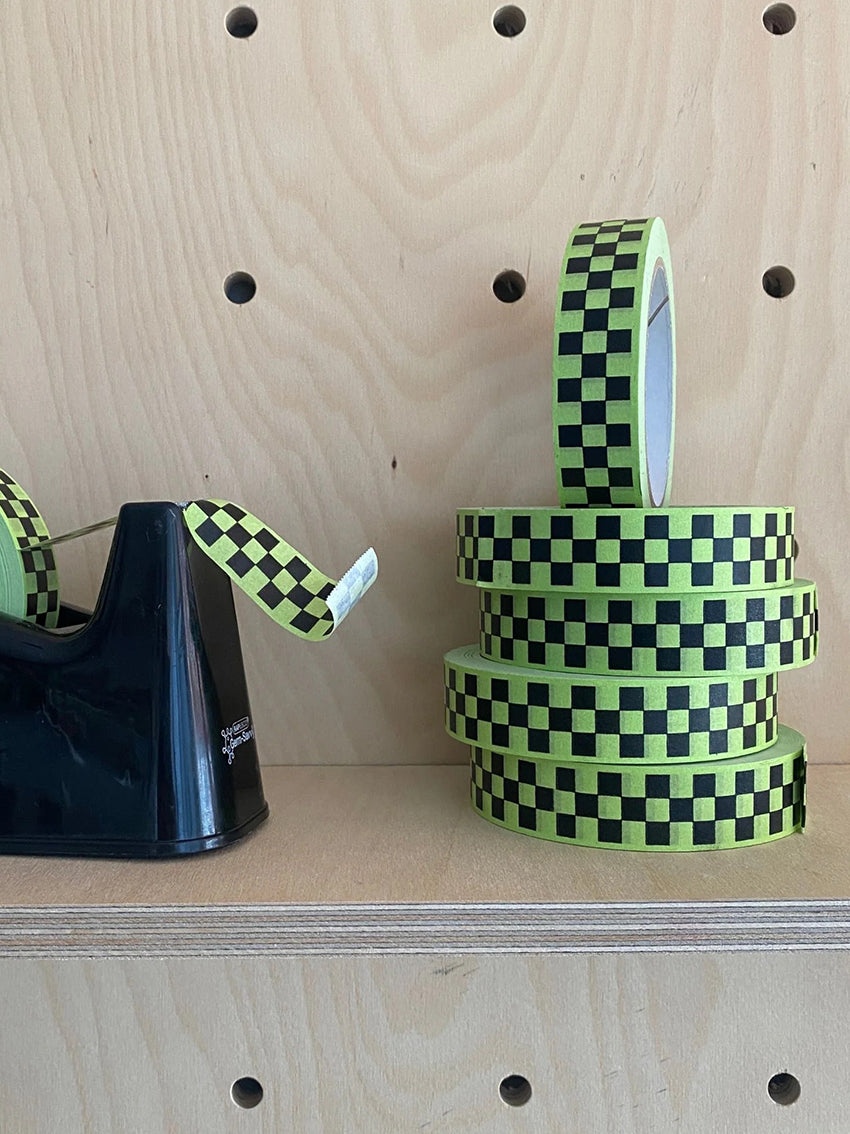 Tape Apple Green Check