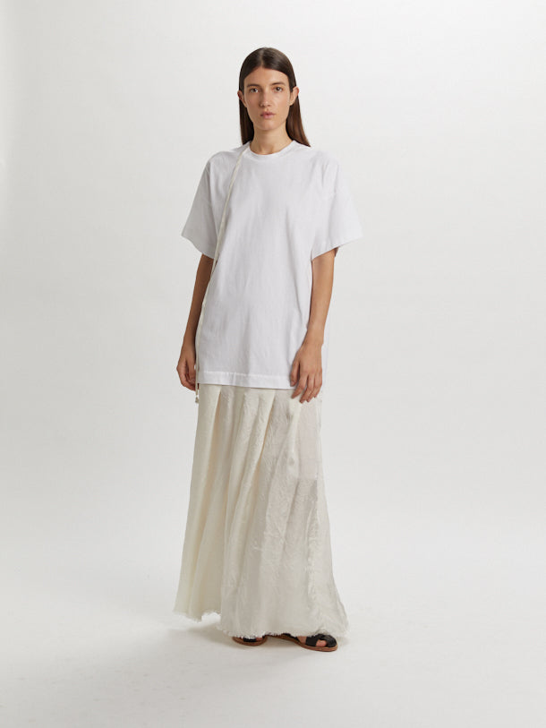 Cotton Jersey Dress Viscose Skirt Butter