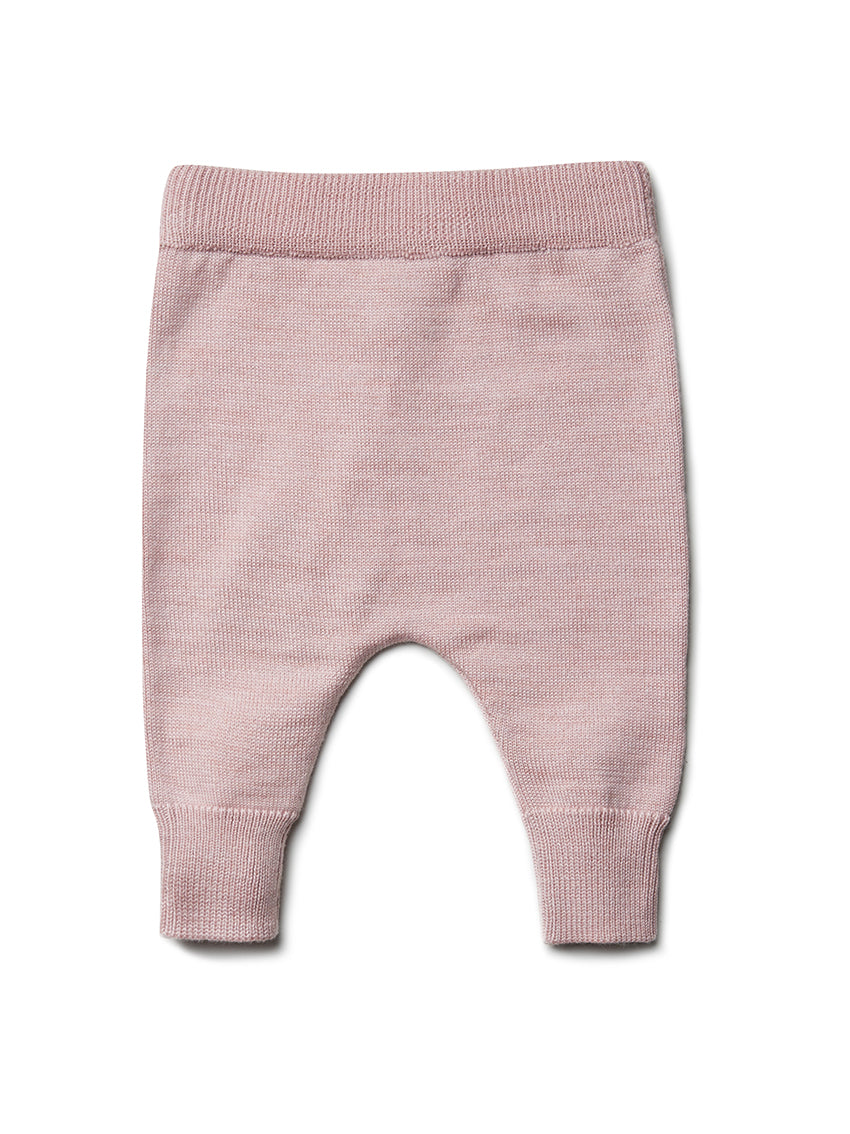 Wool/Silk Harempant Blush